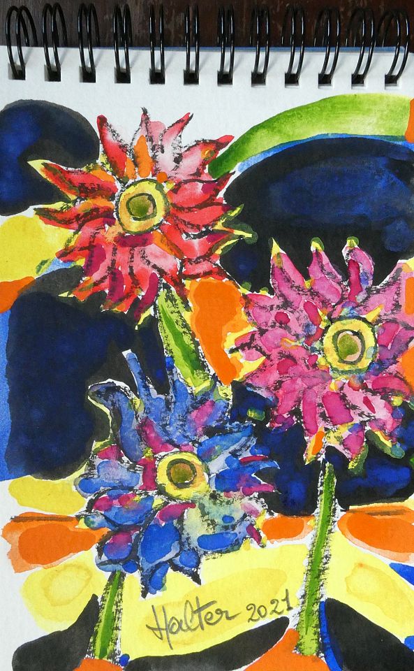 Fleurs artificielles 1-Alain HALTER