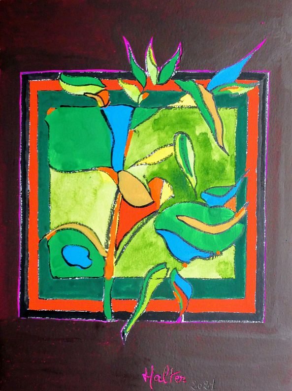 Lucarne verdure-Alain HALTER