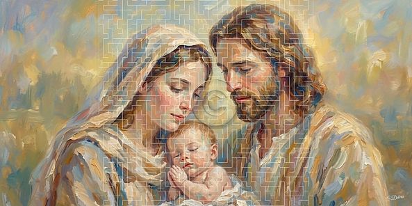 Jésus Marie et Joseph "La prière de jésus"-Steve Deleris
