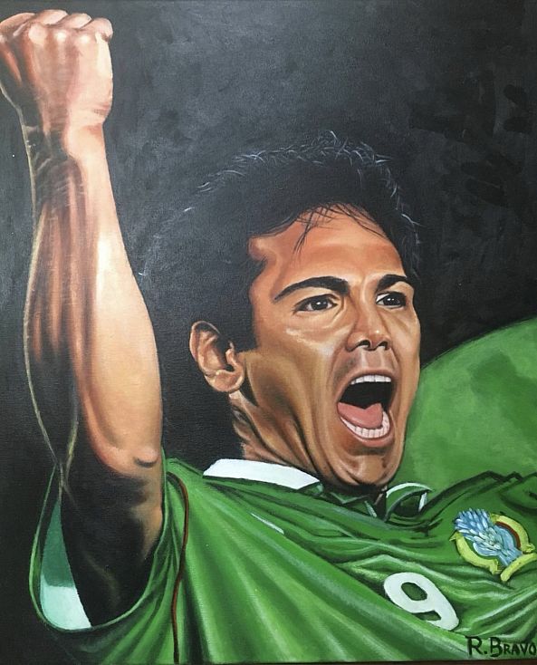 Hugo Sanchez Portrait-Ronnie Bravo Estrada