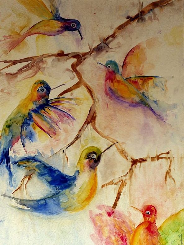 vol de colibris-joelle BROUILLARD