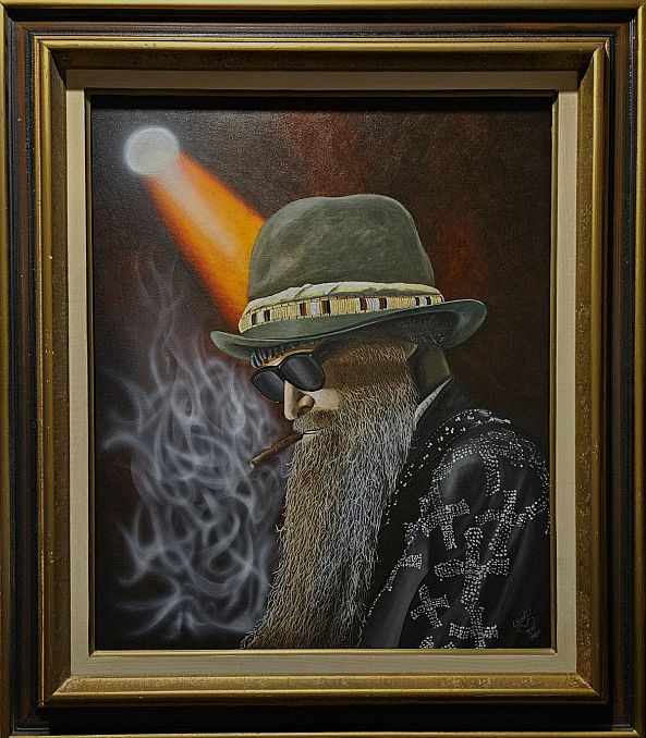 Billy F Gibbons (ZZ top)-Luc Tremblay