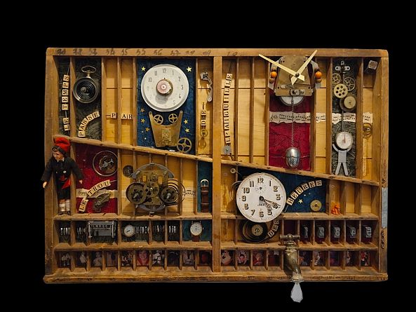 Le temps qui passe par le trou de l'aiguille-Olivier Mounier