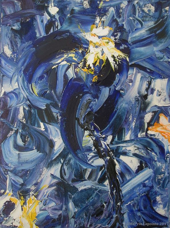 Iris bleus 2 / Blue Iris-Maryse Lapointe