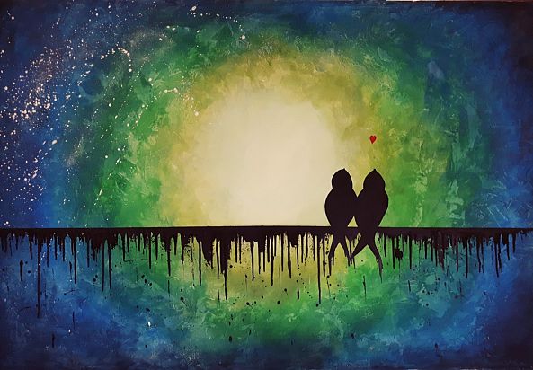 Love birds-Mary Bégin