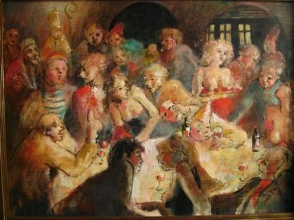 La fête chez Marcel-Claude  HARDENNE