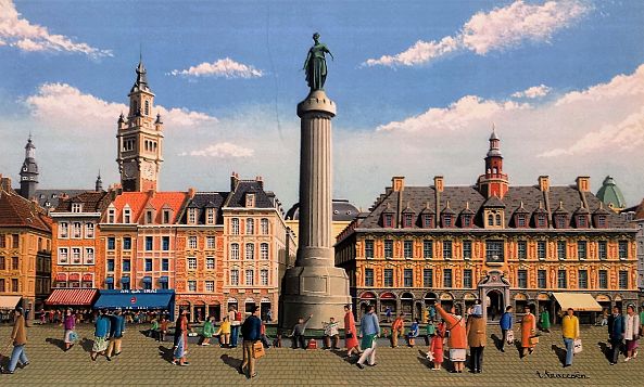 Lille, la grand place 2-Thierry Traccoën