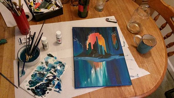 Underground city-Jessie's Art