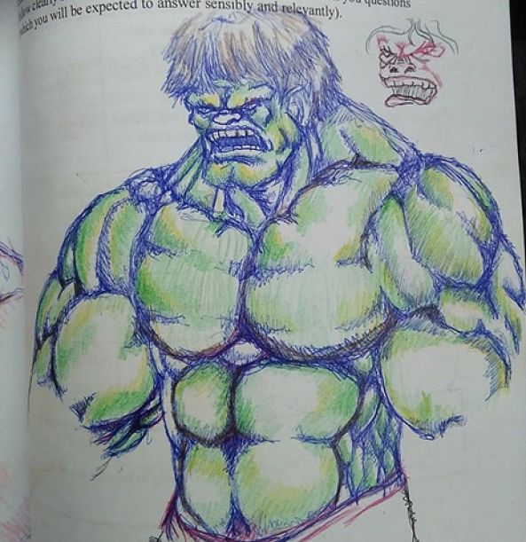 hulk sketch-Sikalamu Pangi