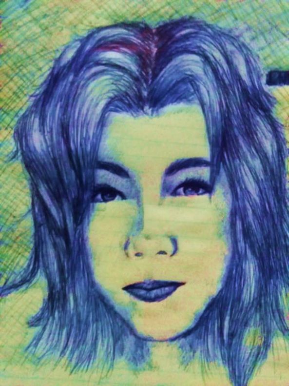 Self portrait of Ine-Sikalamu Pangi