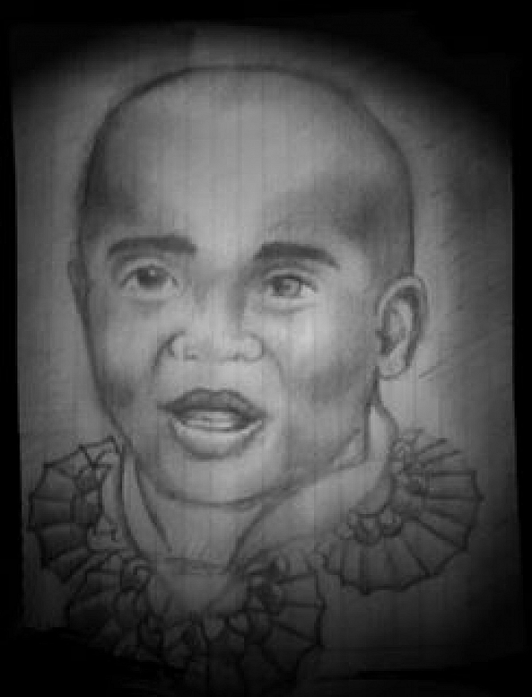 Self Portrait of little Tim-Sikalamu Pangi