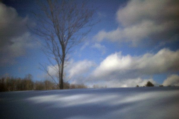 Ciel d'hiver-André Paquin