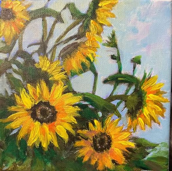 Sunflowers -Trudy Zelenka