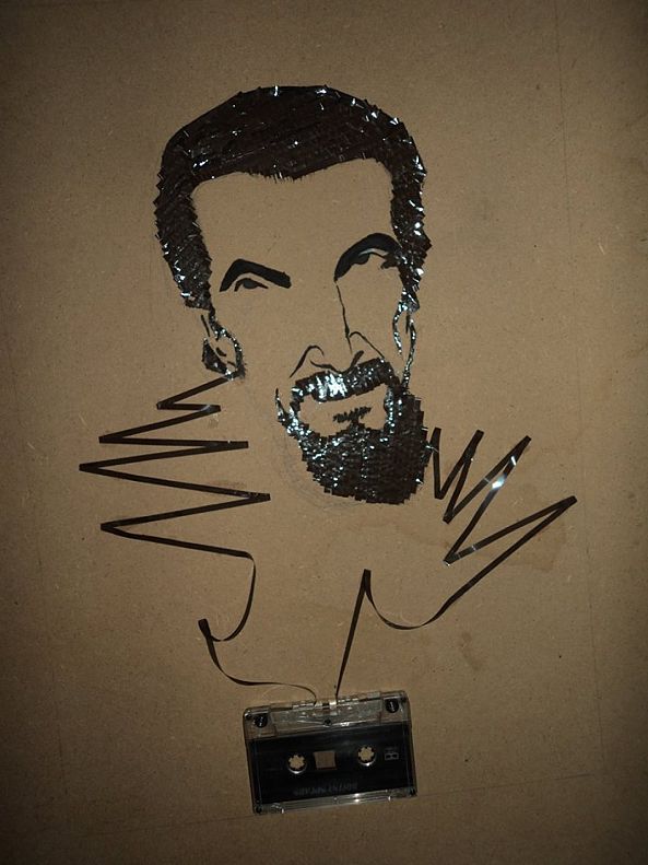 Tape art Željko Bebek-Melisa Sisic