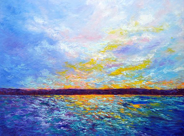 Beginning of a Day, Ottawa River-Margaret Chwialkowska